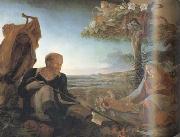 Philipp Otto Runge Rest on the Flight into Egypt (mk10) oil painting reproduction